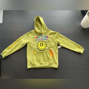 Green Graphic hoodie
